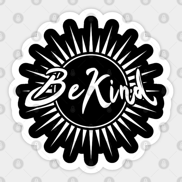 Be Kind Sun Sticker by dnlribeiro88